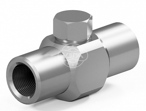 Клапан обратный подъемный муфтовый Dn25 Pn100 10Х17Н13М2Т 16нж48нж
